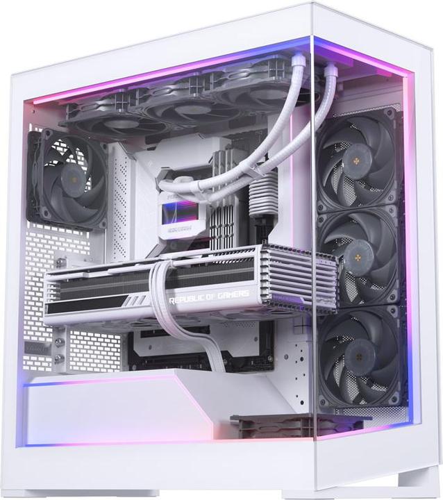 Actual product image Phanteks NV5 Premium DRGB Kit + Power Hub, 3x for external frame, 1x mainboard cable cover - white (White)