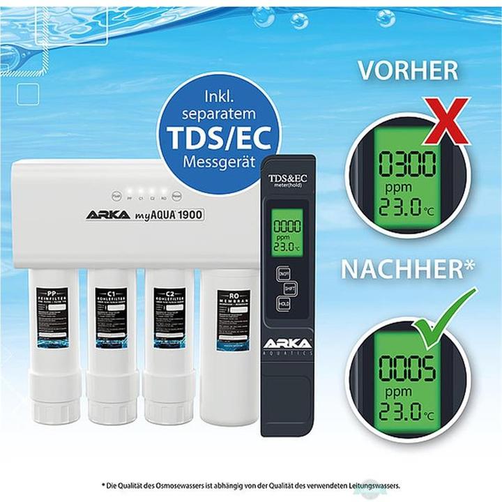 Produktbild Arka Osmoseanlage (Innenfilter, Salzwasser, Süsswasser)