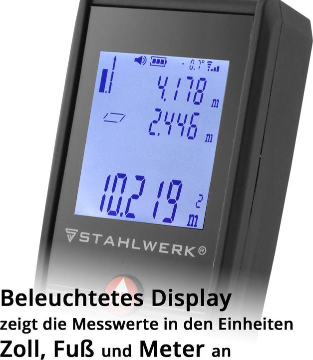 Produktbild Stahlwerk LE-100 ST (100 m, 635 nm)