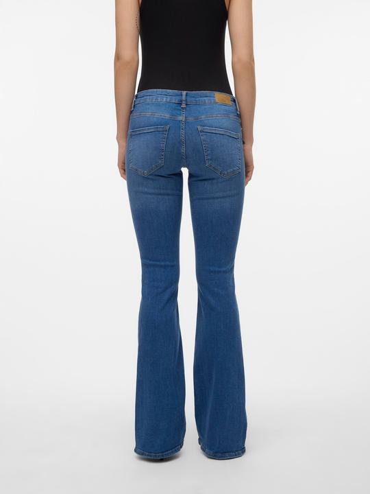 Actual product image Vero Moda VMSIGI Niedrige Taille Ausgestellt Jeans Ausgestellt (L)