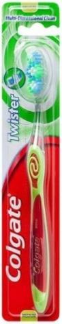 Actual product image Colgate Twister toothbrush, average, 1 piece (Medium, 1 x)