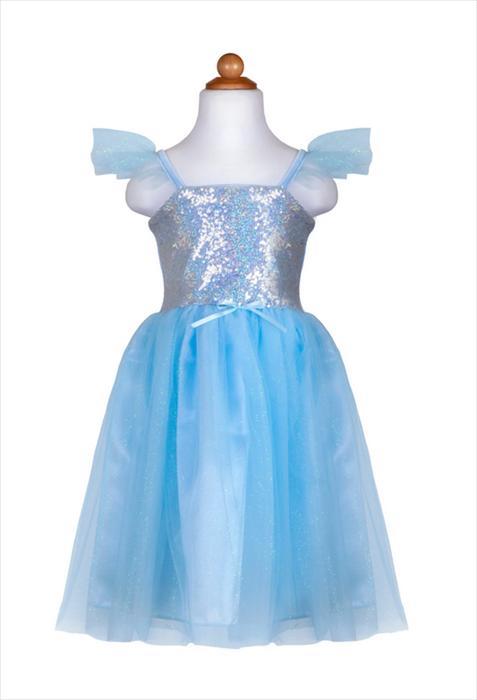 Great Pretenders 32385 blau Prinzessinnenkleid 5-6 (5, 6)