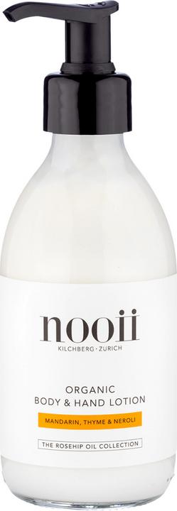 Nooii Organic - Body & Hand Lotion Mandarin, Thyme & Neroli