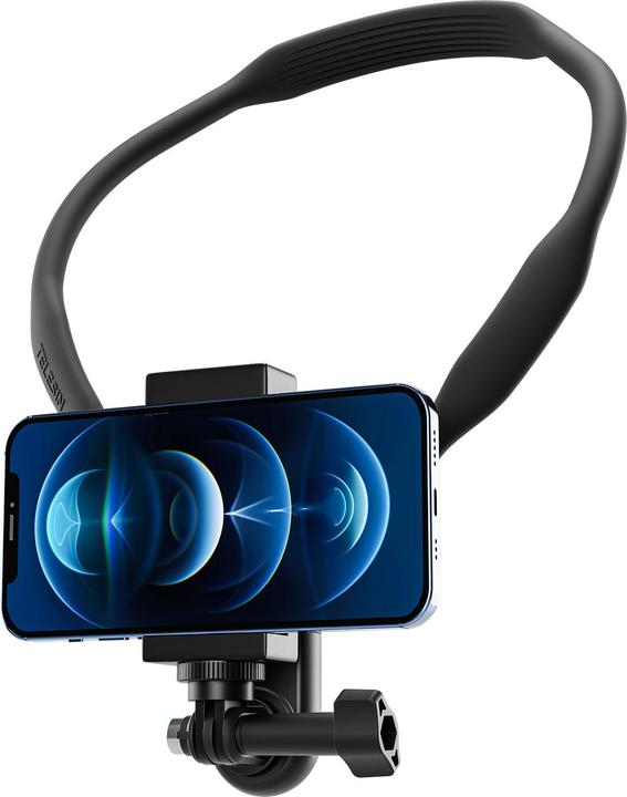 Produktbild Telesin black neck holder mount for action camera/smartphones (Insta360, GoPro, Smartphone)