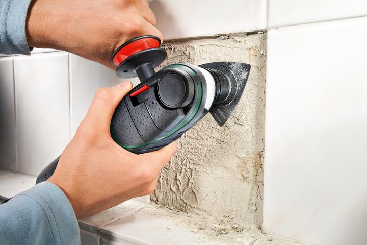 Immagine prodotto Bosch Zubehör Piastra di levigatura in carburo-RIFF AVZ 90 RT2. 90 mm. Levigatura al carburo. Grana 2 (20)