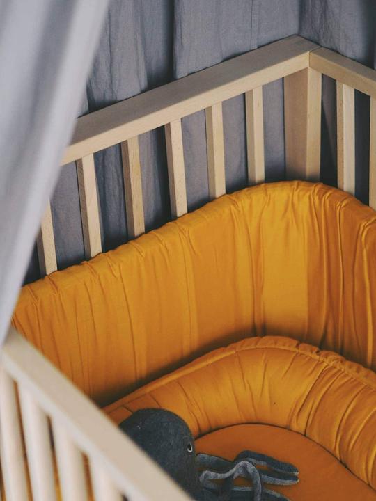Produktbild Filibabba Bettumrandung - Solid Golden Mustard