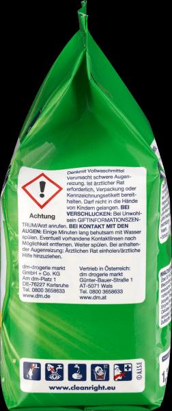 Produktbild dm Denkmit Vollwaschmittel Pulver (20 Waschgänge, Waschpulver)