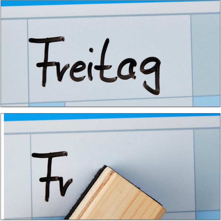 Produktbild Relaxdays Whiteboard Planer (90 x 5 x 60 cm)