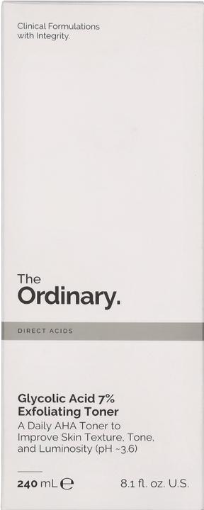 Produktbild The Ordinary Glycolic Acid 7% Exfoliating Toner (Schaum, 240 ml)