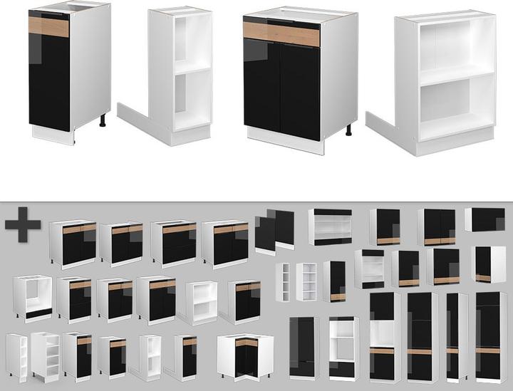 Actual product image Vicco Kücheninsel Fame-Line (81 x 90 cm)