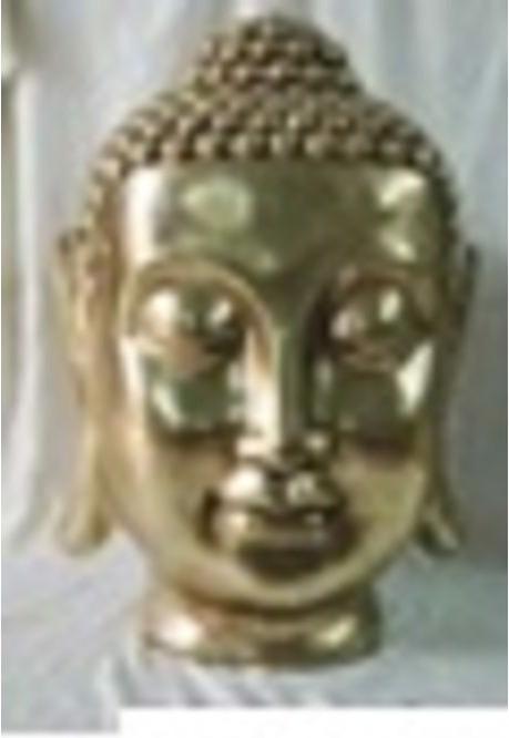 Immagine prodotto Kare Design Testa Deco Asia Oro 83cm