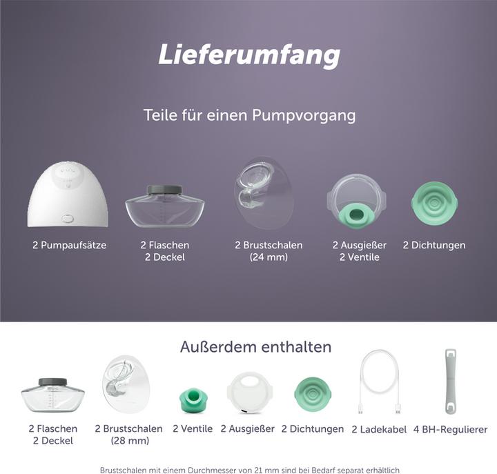 Image du produit Elvie Tire-lait électrique duo