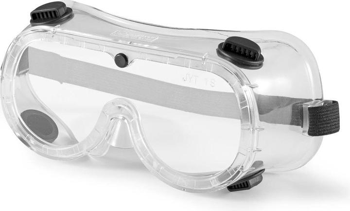 Stahlwerk Schutzbrille Korbbrille Ãoeberbrille mit flexiblem Halteband 3er Set