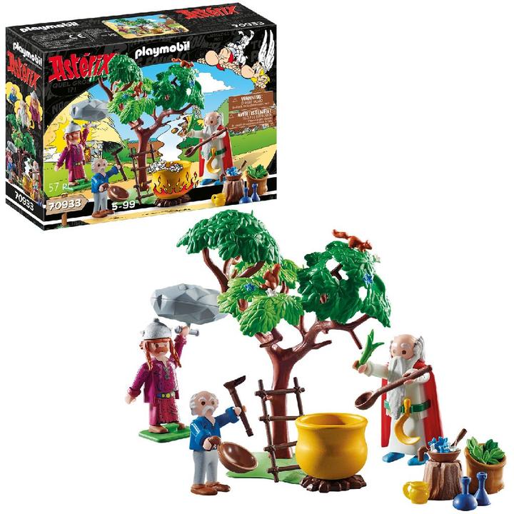 Actual product image Playmobil Getafix with magic potion (70933, Playmobil Asterix)
