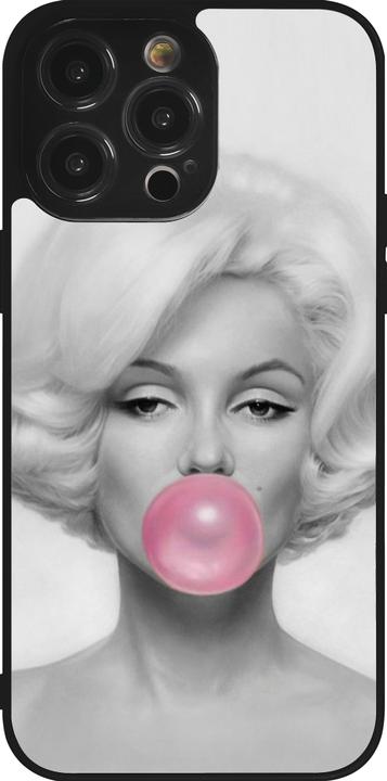 Actual product image PhoneLook Cover Silicone Black Marilyn Bubble (Apple iPhone 14 Pro Max)