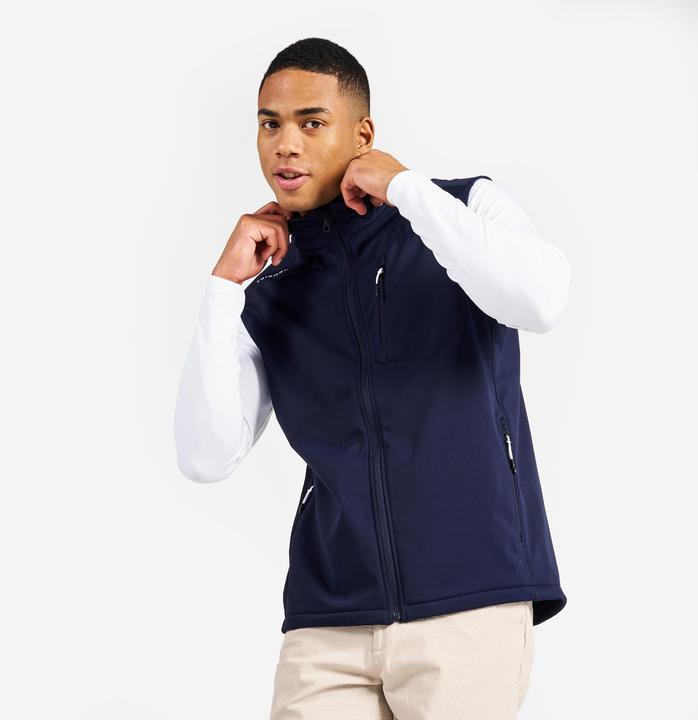 Actual product image Tribord Softshell waistcoat sailing men windproof 900 navy blue (XL)