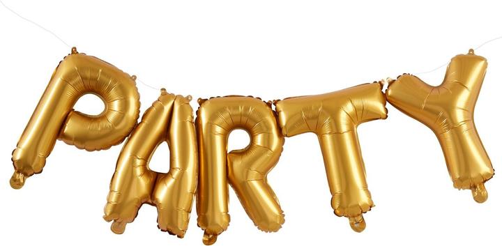 Produktbild Ginger Ray PARTY Ballon Gold
