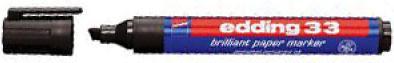 Actual product image Edding Permanent markers 33 (Black, 1 mm, 1 x)