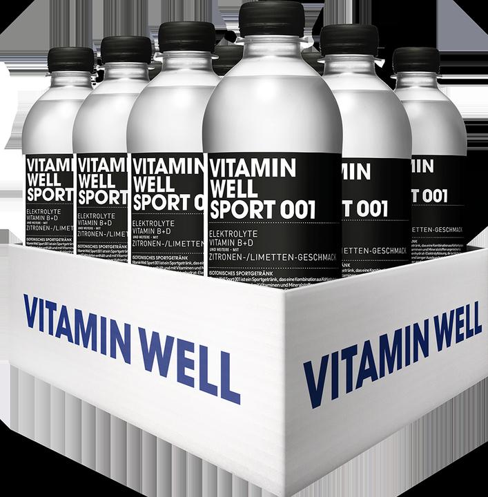 Vitamin Well Sport 001 (Zitrone-Limette, 12 x)