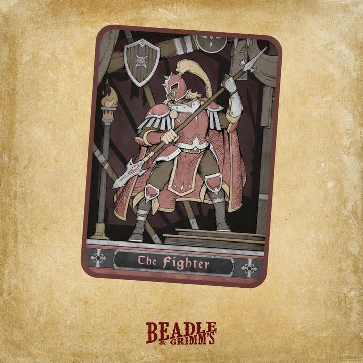 Beadle & Grimm´s Character Class Epic RPG Würfel Set Fighter (15)