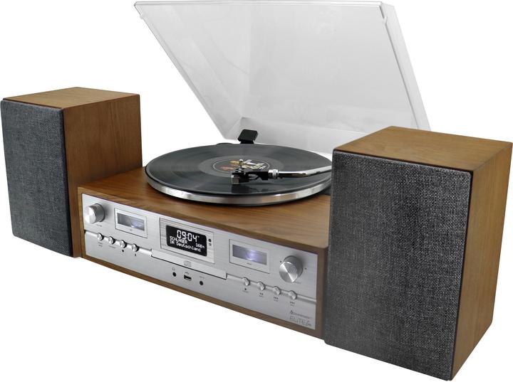 Image du produit Soundmaster PL895 (Lecteur de CD, Platine, Bluetooth, 2x 12.5 W)
