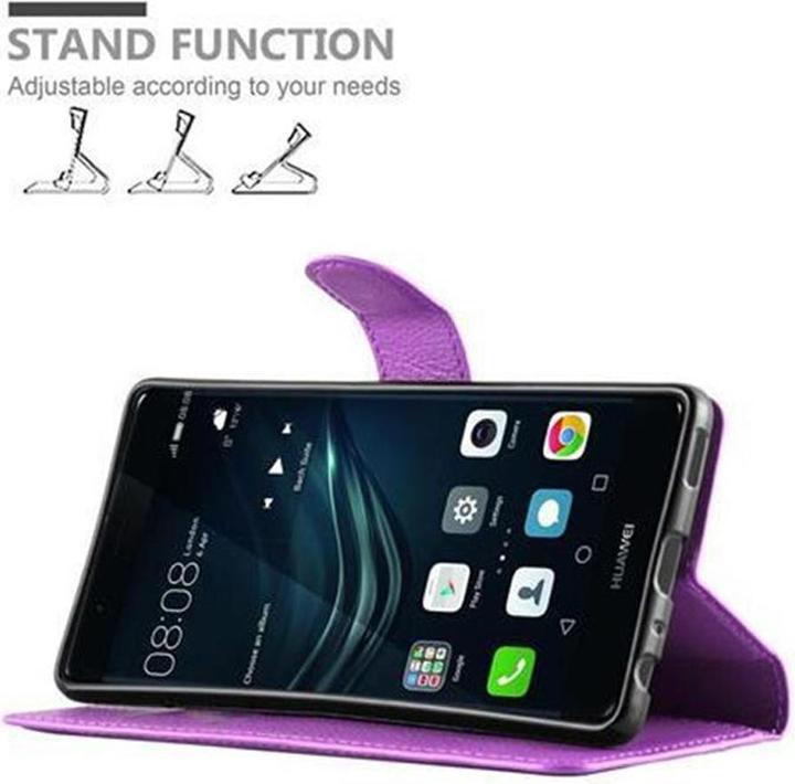 Productafbeelding Cadorabo Boek met kaft met standfunctie (Huawei P9)