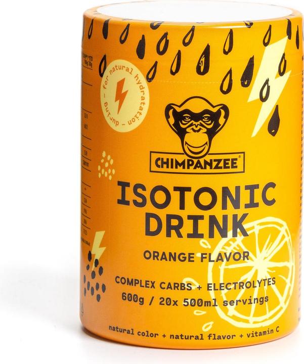 Actual product image Chimpanzee Isotonic Drink (Orange, 1 x)