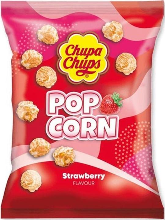 Actual product image Chupa Chups Popcorn Strawberry 110 g (120 g)