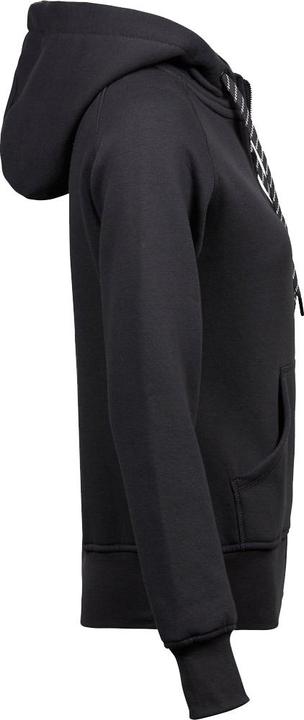 Actual product image Tee Jays Hoodie Hooded Jacket With Full Length Zipper (L)