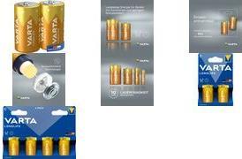 Produktbild Varta Longlife (4 Stk., C, 7600 mAh)