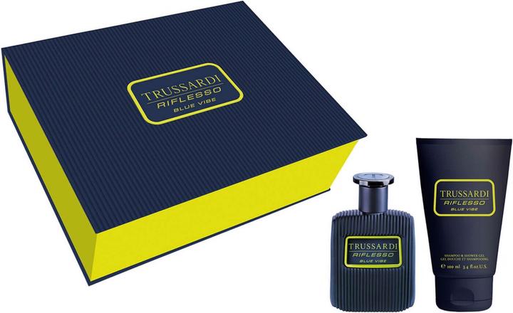 Trussardi Riflesso - Blue Vibe Eau de Toilette Set (Eau de Toilette, 100 ml)