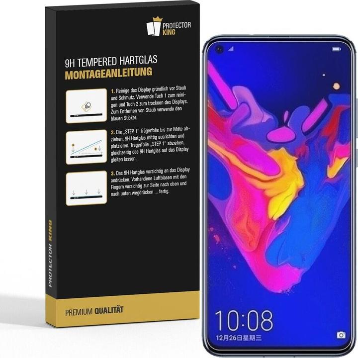 Actual product image Protectorking 3x real tempered 9H armoured glass 3D CLEAR (3 Piece, Honor View 20)