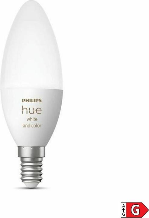 Actual product image Philips Hue White & Color BT (E14, 5.30 W, 470 lm, 1 x, G)