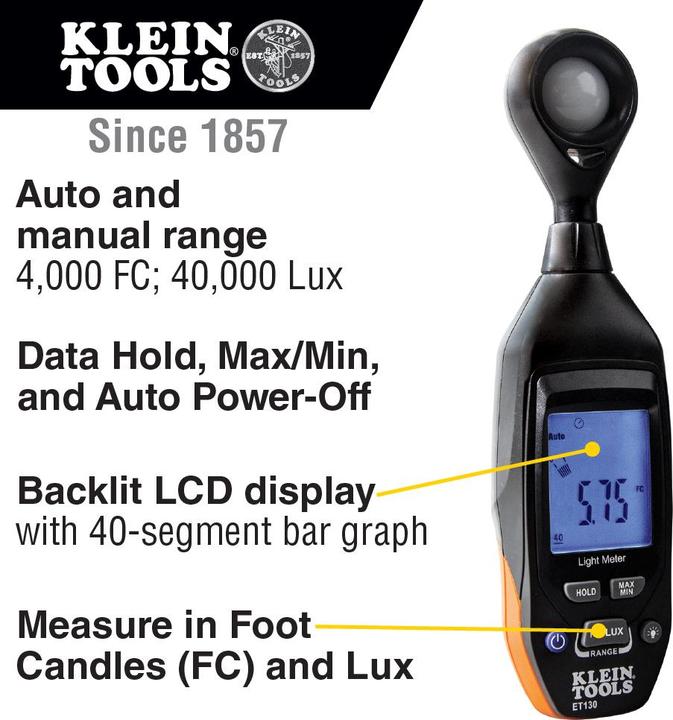 Produktbild Klein Tools Digitaler Lichtmesser
