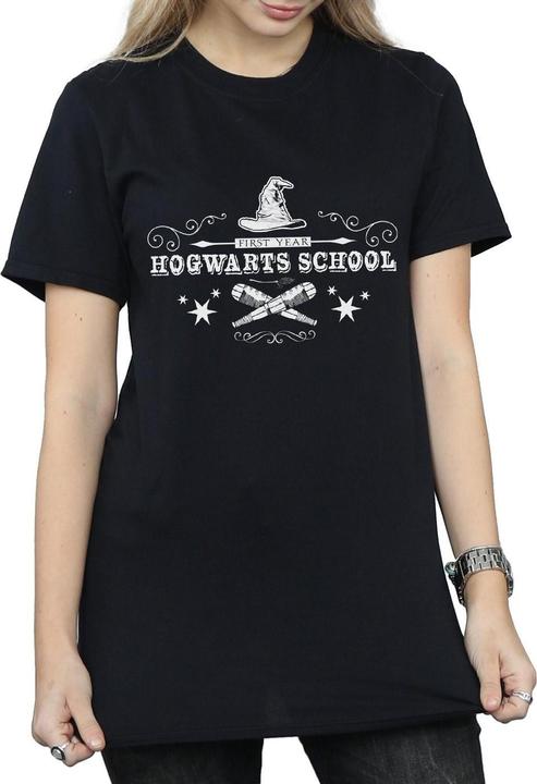 Immagine prodotto Hogwarts First Year Maglietta Ampia Donna (M)