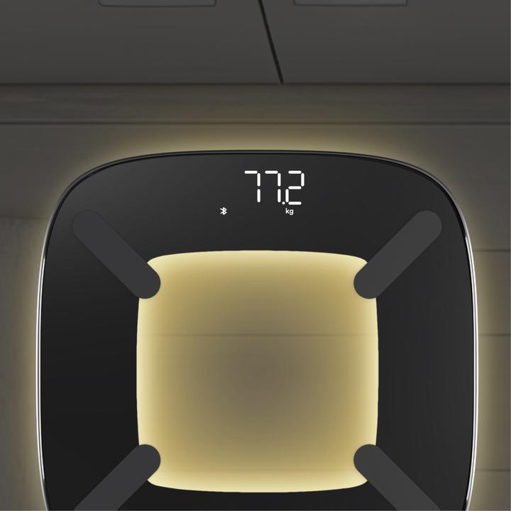 Actual product image Homedics SCL-B200-BK3R GLO Body Analyser Bath Scale (180 kg)