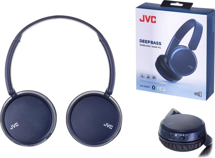 Produktbild JVC HA-S36W-A-U (keine Geräuschunterdrückung, 35 h, Kabellos)