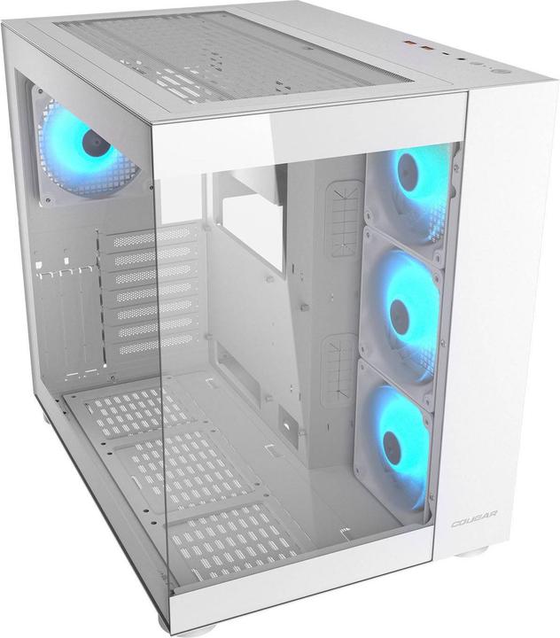 Immagine prodotto Cougar Boitier Moyen Tour ATX FV150 RGB avec panneaux vitrés (Blanc) (ATX, mATX, Mini-ITX)