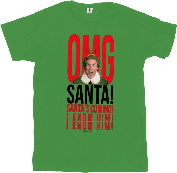 Elf OMG Santa I Know Him TShirt (XXL)