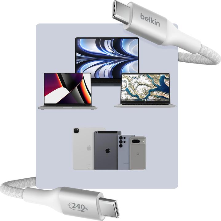 Produktbild Belkin CAB015bt2M (2.20 m, USB 2.0, 240 W)