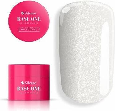 Silcare Base One Builder Gel Shimmer Milkshake 50g (Base Coat)