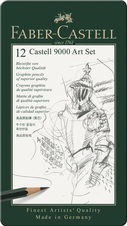 Faber-Castell Castell 9000 (2H, 12 x)