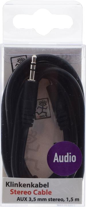 Produktbild 2GO AUX Stereo-Audio-Kabel - (1.50 m, 3.5mm Klinke (AUX))