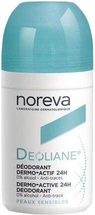 Actual product image Noreva Deoliane Dermo-Active 24h Deodorant 50ml (Roll-on, 50 ml)