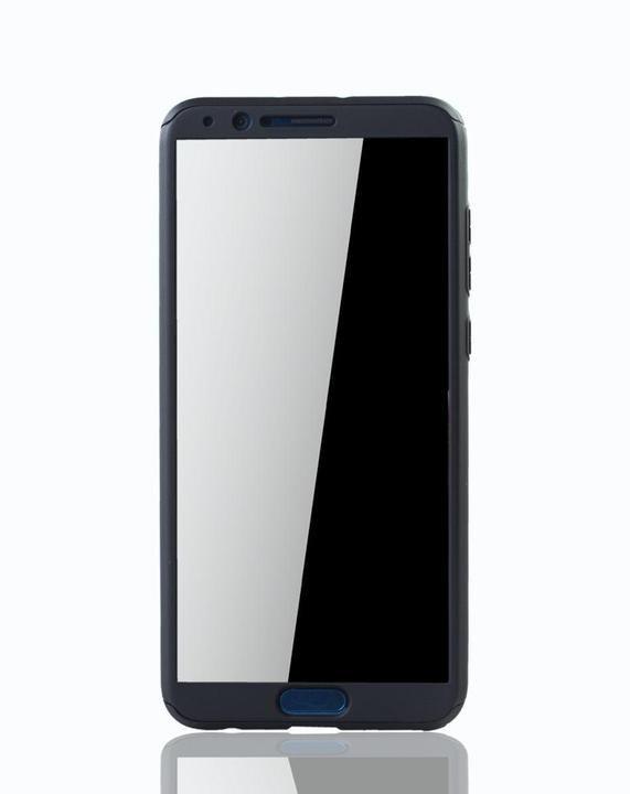Produktbild König Design Hülle Handy Schutz für Huawei Honor View 10 360 Case Cover Displayschutz Schwarz (Honor View 10)