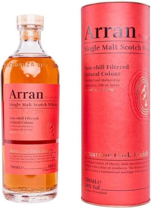 Immagine prodotto Arran Distillery Amarone (Single Malt, Whisky scozzese, 1 x 70 cl)