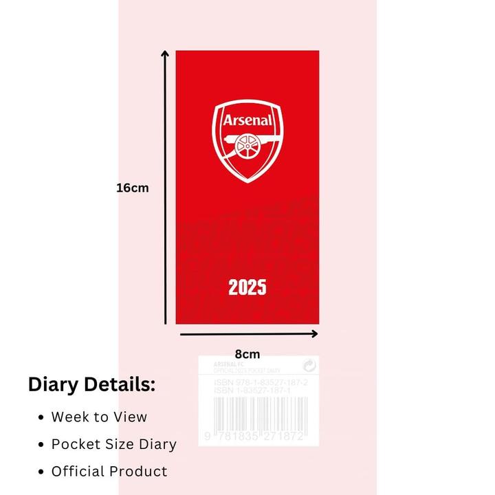 Immagine prodotto Arsenal FC Diario