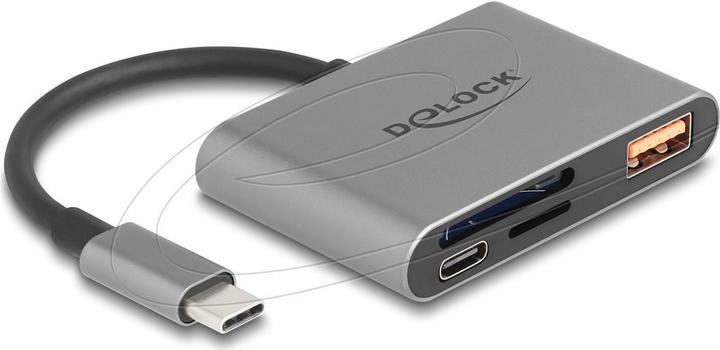 Produktbild Delock USB-C Card Reader für SD und Micro SD Speicherkarten (USB)