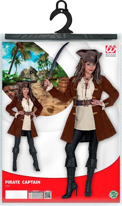 Produktbild Widmann Piratenmantel Für Frauen (S, M)