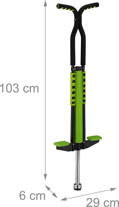 Actual product image Relaxdays Pogo stick (103 cm)